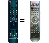 Mandos.tv ST-25 para STELAR mando a distancia programado