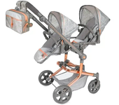 Carro de Muñecas Gemelar Plegable Cytix 91 cm 90877 DECUEVAS