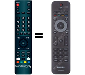 Mandos.tv 22AV1105 para PHILIPS mando a distancia programado