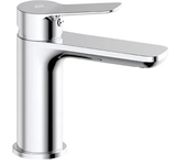 GME Rhio Grifo monomando para lavabo fabricado con latón con un acabado en color cromado 3165