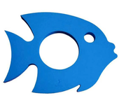 Leisis Estera Flotante Fish Azul Tapetes Flotantes