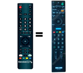 Mandos.tv KDL-32V4000 para SONY mando a distancia programado
