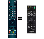 Mandos.tv RM-ANP115 para SONY mando a distancia programado