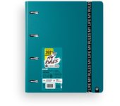 ARCHIVADOR 360 CARCHIVO MY RULES – CON SEPARADORES Y PLANNERS – EDICIÓN ESPECIAL PARA ESTUDIANTES VERDE TURQUESA