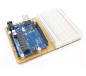 Base Experimental Arduino Uno R3 - Placa Acrílica - Fácil Montaje