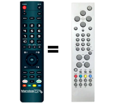Mandos.tv TFT32EC para ECRON mando a distancia programado