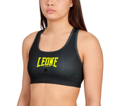 Ropa mujer Tops y sujetadores deportivos Leone1947 Top Deportivo Waves Negro