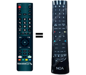 Mandos.tv N42LFPS para NOA mando a distancia programado