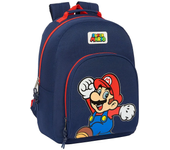 Safta Mochila Super Mario World Azul