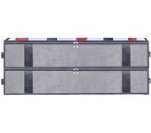 Foldable Underbed Storage Bags with Reinforced Handle Organization for Clothing Bedroom Quilts