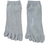 Simple Soft Cotton Short Tube Socks Sweat Absorbing Men Five-Finger Socks Split Toe Socks Sport Hosiery Men Socks