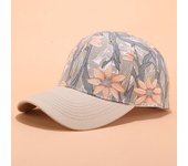 Flower Print Women Baseball Cap Female Adjustable Snapback Hat  Summer Fashion Outdoor Sun Visors Ladies Bonnet casquette gorras Costume Hats