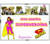 Cuadro de Cristal Dedicación para Mamá | Metraquilto Cityregalos