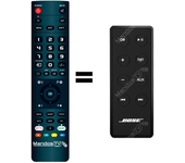 Mandos.tv SOUNDLINK para BOSE mando a distancia programado