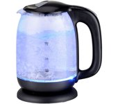 Hervidor de Vidrio Iluminado con Control de Temperatura, Función Keep Warm  Capacidad 0.6 litros,0.8 litros, 1,2 litros Y 1.7 litros Calentador de Agua