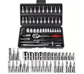 Car Repair Tools, Automotive Maintenance Repairing Tool Accessories Multi-Purpose Repair Tool Set – Ratchet Torque Wrench