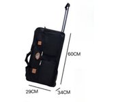 MIRAMAX - Bolso Oxford con Ruedas y Gran Capacidad - 32/40 Pulgadas - Bolso de Mano - Bolso de Equipaje - Maleta de Viaje