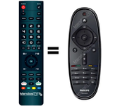 Mando a distancia programado para TV modelo 42PFL5405H de PHILIPS
