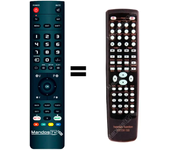 Mandos.tv AVR1500 para HARMAN-KARDON mando a distancia programado