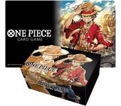 ONE PIECE Playmat and Storage Box Set Monkey.D.Luffy -  Inglés - Cartas One Piece Original Sellado Tcg Jcc