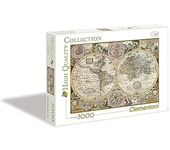 Clementoni Puzzle 3000 Piezas Mapa Antiguo 33531