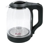 Hervidor eléctrico de 1,8 litros de capacidad de elegante diseño de cristal y con filtro para infusiones con hierbas no envasadas - COMELEC - MODELO WK 7319 - POTENCIA 1500W