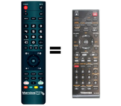 Mandos.tv SE-R0235 para TOSHIBA mando a distancia programado