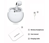 Mini Auriculares inalámbricos TWS con Bluetooth 5,3, con micrófono y caja de carga