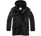 Brandit Abrigo Bundeswehr Flag Negro Hombre