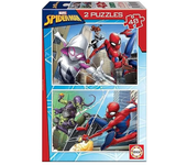 Educa Set de Puzzles Spider-Man Marvel 2x48 Piezas 18099