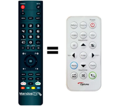 Mandos.tv DW346 para OPTOMA mando a distancia programado
