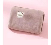 Rechargeable Hot Water Bottle Cute Electric Hand Warmer EU Plug Reusable Hot Compress Bag Heating Pad Hand Pocket Warmer