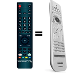 Mandos.tv 42PFL9803H/10 para PHILIPS mando a distancia programado