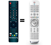 Mando a distancia programado para TV modelo 60PFK8708 de PHILIPS