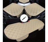 3pcs/set Pet Car Seat Covers With Pet Hair Remover, Car Seat Cushion Warm Seat Cushion Pad For Dogs