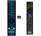 Mando a distancia programado para TV modelo KDL40W5840 de SONY