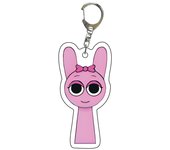 Acrylic Sprunki Keychain For Accessories Sprunki Oren Raddy Gray Brud Vineria Pendant Keyring Key chain Jewelry Fans Gifts