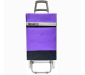 Carro Carrito De Compra Plegable Ligero 100x41x33cm 2 Ruedas