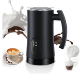 Espumador de leche eléctrico de Maple inoxidable, 4 en 1, 400W, antiadherente, Interior, 350ml