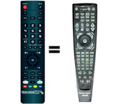Mandos.tv AVR3000 para HARMAN-KARDON mando a distancia programado
