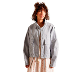 Ropa mujer Chaquetas Superdry Chaqueta Bora Cropped Azul