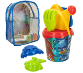 Colorbaby Playa Con Accesorios Y Mochila Pj Masks Set Cubo