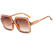 Gafas de sol cuadradas clásicas Vintage para mujer, gafas de sol de gran tamaño para hombre, gafas de sol Retro, gafas de sol con degradado blanco, accesorios de moda 2022 lentes niña vasos Venta al por mayor Sun Glass