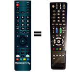 Mandos.tv RRMC-GA572WJSA V2 para SHARP mando a distancia programado
