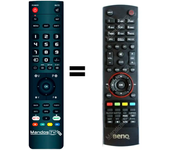 Mandos.tv E24-5500 para BENQ mando a distancia programado