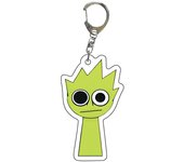 Acrylic Sprunki Keychain For Accessories Sprunki Oren Raddy Gray Brud Vineria Pendant Keyring Key chain Jewelry Fans Gifts