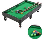 Pool Table Playset Top Game Table+ Cue+ Ball+ Tripod For Kids Adults Portable Interactive Stress Relief Family Fun Entertainment
