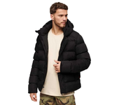 Ropa hombre Chaquetas Superdry Chaqueta Microfibre Sport Negro