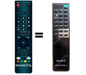 Mandos.tv RM-S310 para SONY mando a distancia programado