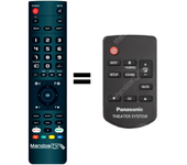 Mando a distancia programado para HI-FI modelo SC-HTB18EG-K de PANASONIC